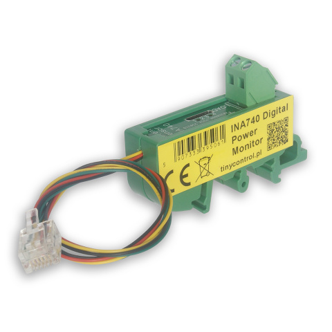 INA740 digital power monitor DIN version INA740 digital power monitor DIN version