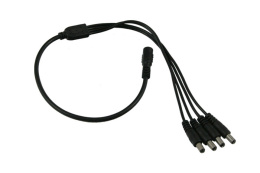 Rozgałęziacz zasilania 1G - 4W 2.1/5.5mm