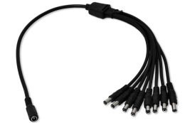 Rozgałęziacz zasilania 1G - 8W 2.1/5.5mm
