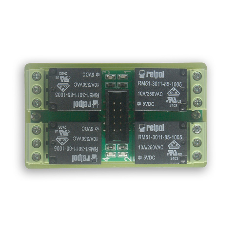 Universal relay board 4x10A Universal relay board 4x10A