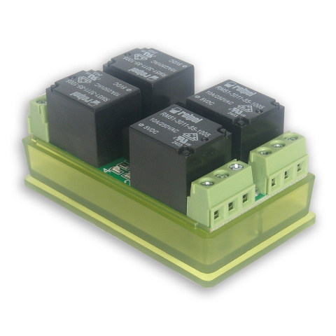Universal relay board 4x10A Universal relay board 4x10A