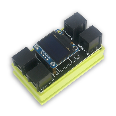 tB4 - płytka rozszerzeń: 1-Wire, I2C, OLED do LK4, LK3.9 tB4 - płytka rozszerzeń: 1-Wire, I2C, OLED do LK4, LK3.9