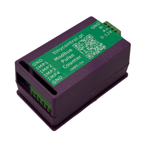 tMPC-04 Modbus Pulse Counter