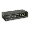SWPE04PV01 - 4-portowy switch PoE z pracą z PV i akumulatora