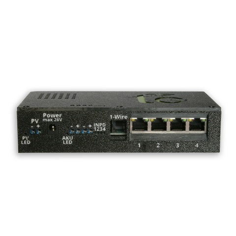 SWPE04PV01 - 4-portowy switch PoE z pracą z PV i akumulatora