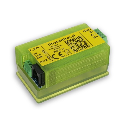 tMDS-16 - Miernik temperatury z interfejsem Modbus